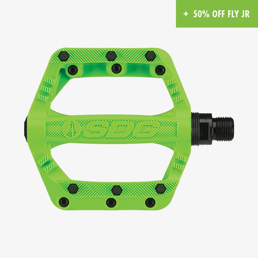 pedal green Slater Pedals