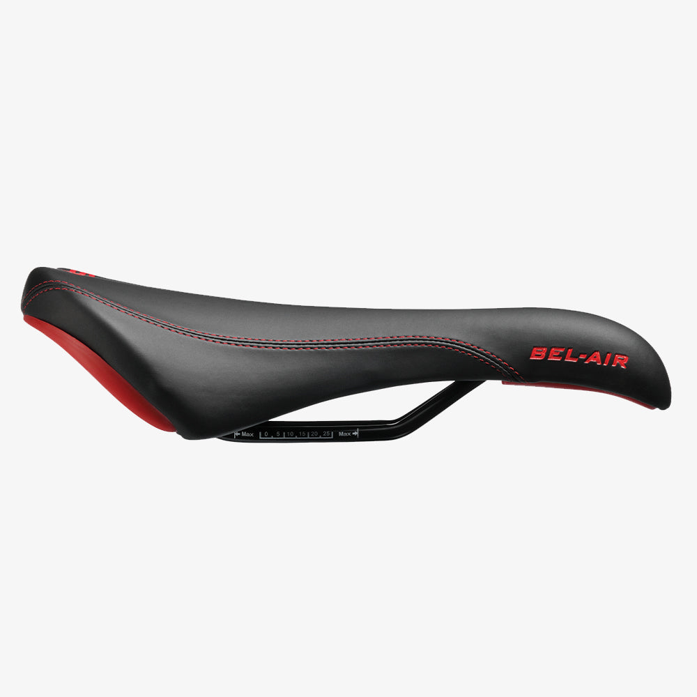 Sella Bel-Air RL Per Bici - Acciaio, Colore Nero E Verde