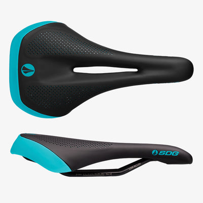 Sella SDG Allure 265x143mm, Ti-Alloy, Per Bici Da Strada E MTB, Nera E Bianca - Foto 5
