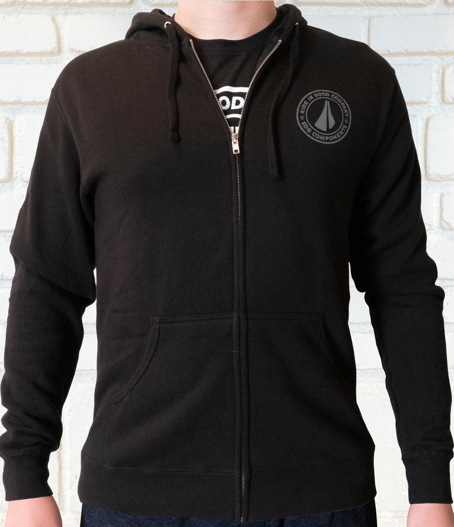 Badge Icon Hooded Sweatshirt