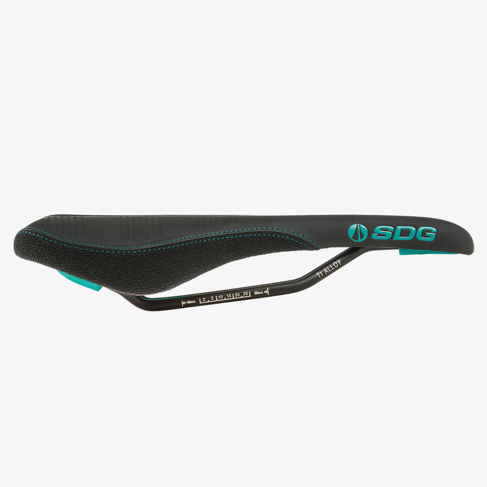 SDG Radar MTN Cro-Mo Rail Mountain Bike Seat – Synthetic Cover, 7x7mm Rails, Unisex